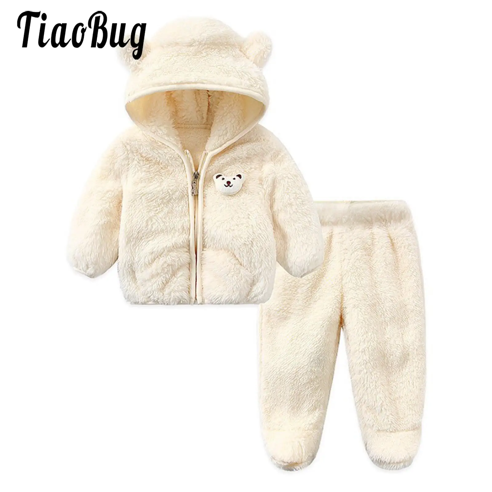 Baby Jogging Suit Hooded Sweater with Jogging Pants Long Sleeve Velvet Fluffy Housesuit Kids Hoodie Clothing Sport for Boys Girl
Baby Jogging Suit Hooded Sweater with Jogging Pants Long Sleeve Velvet Fluffy Housesuit Kids Hoodie Clothing Sport for Boys Girl