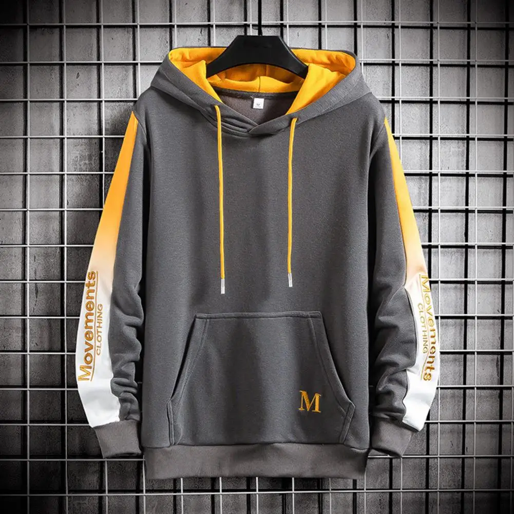 Spring Hoodie Contrast Color Casual Young Style Gradient Thermal Men Hoodie Autumn Hoodie for Daily Wear
Spring Hoodie Contrast Color Casual Young Style Gradient Thermal Men Hoodie Autumn Hoodie for Daily Wear