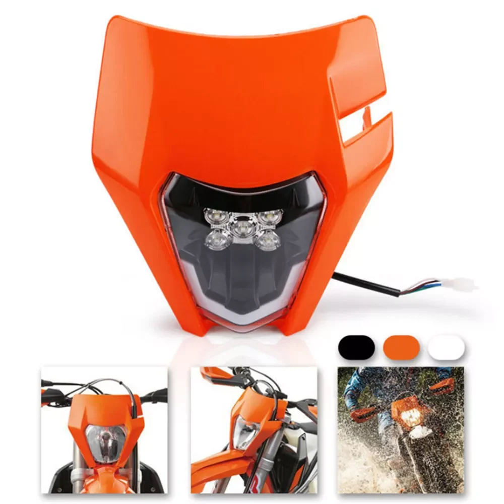 NEW2023 Motorcycle LED Headlight Assembly Protect Light Headlamp Lamp For KTM 5LED Motorcycle Headlight Assembly
NEW2023 Motorcycle LED Headlight Assembly Protect Light Headlamp Lamp For KTM 5LED Motorcycle Headlight Assembly