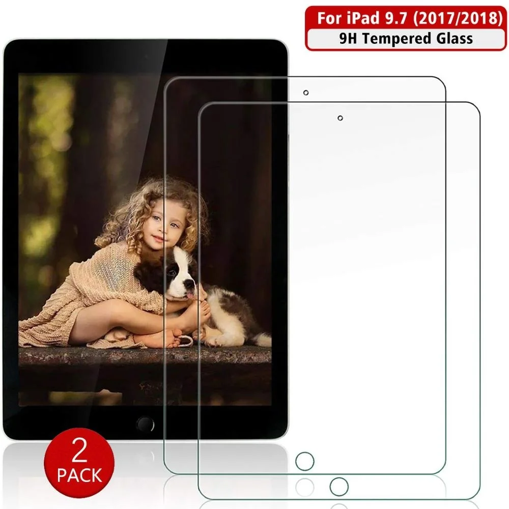 2PCS Tempered Glass Protective Film For iPad 9.7 Pro Screen Protector Apple 2017 2018 5/6th Air1/2 Protection
2PCS Tempered Glass Protective Film For iPad 9.7 Pro Screen Protector Apple 2017 2018 5/6th Air1/2 Protection