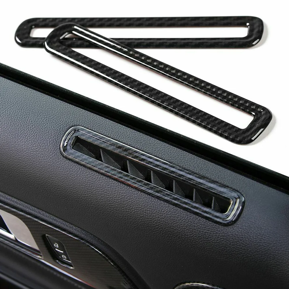 2pcs ABS Carbon Fiber Door Condition Air Vent Outlet Cover Trims AC Vent Cover For Ford Mustang 15+ Interior Parts
2pcs ABS Carbon Fiber Door Condition Air Vent Outlet Cover Trims AC Vent Cover For Ford Mustang 15+ Interior Parts