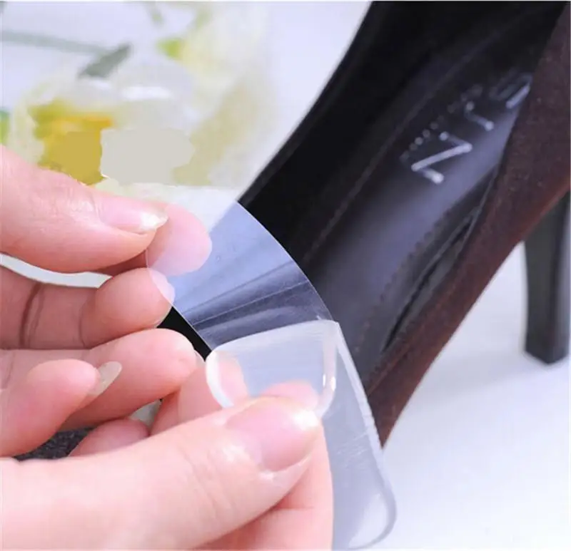 New Foot Care Tools Transparent Silicone Gel Shoe Heel Protectors Pain Relief Gel Insoles For Back Heel Pad Stick Pedicure
New Foot Care Tools Transparent Silicone Gel Shoe Heel Protectors Pain Relief Gel Insoles For Back Heel Pad Stick Pedicure