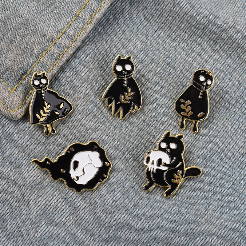 Dark Cat New Year Gift Creativity Enamel Pin Women's Brooch Badges Friends Christmas Lapel Pins Jewelry Fashion Accessories
Dark Cat New Year Gift Creativity Enamel Pin Women's Brooch Badges Friends Christmas Lapel Pins Jewelry Fashion Accessories