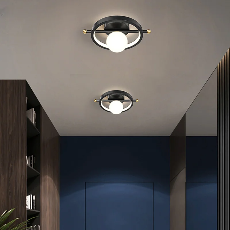 

LED Modern Aisle Lamps For Corridor Balcony Loft Hall Home Deco Chandelier Lighting New Wall Indoor Luminaire