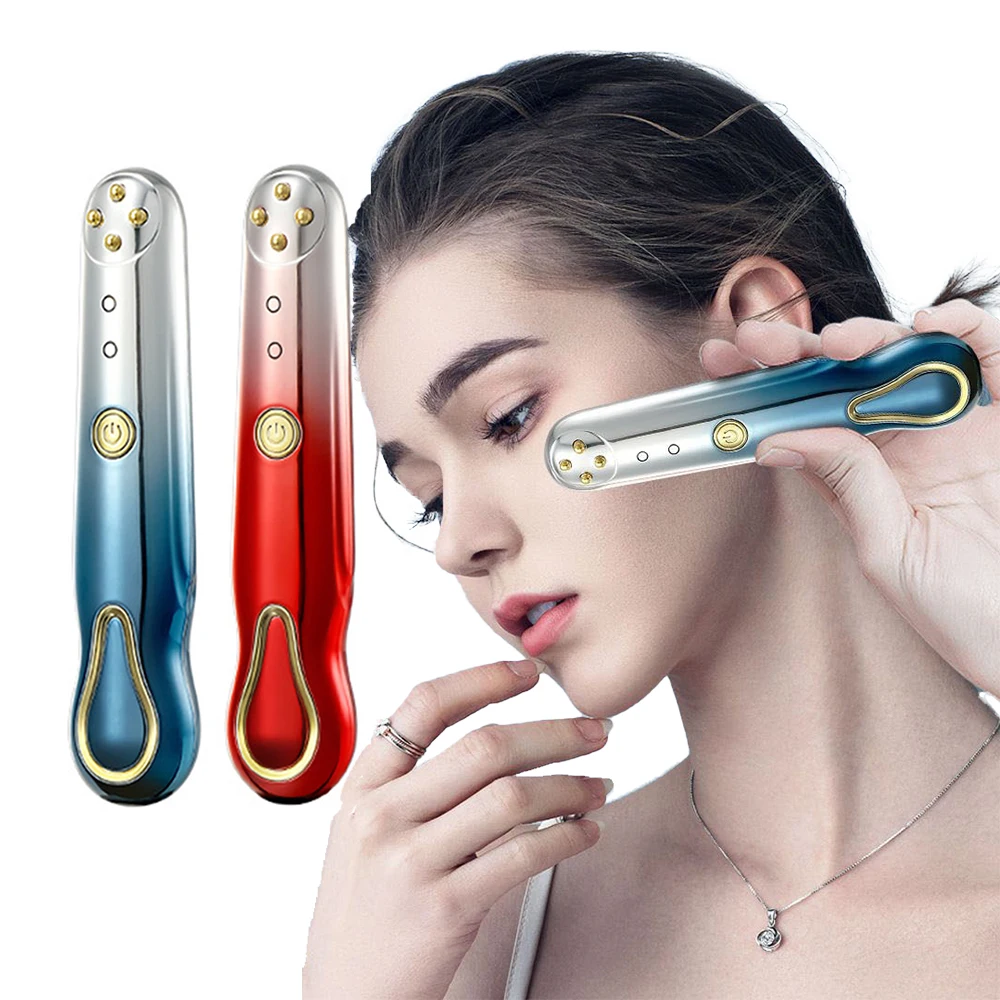 RF Radio Frequency Eye Massager EMS Anti-Aging Wrinkle Massage Pen Portable Electric Beauty Device Dark Circle Vibration Massage
RF Radio Frequency Eye Massager EMS Anti-Aging Wrinkle Massage Pen Portable Electric Beauty Device Dark Circle Vibration Massage