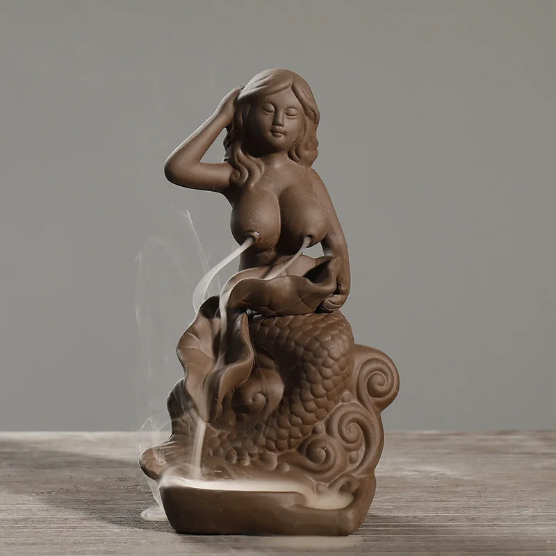 Teahouse Naked Lady благовония горелки керамические поделки дымовой задний фон конусная кадильница для украшения дома
Teahouse Naked Lady благовония горелки керамические поделки дымовой задний фон конусная кадильница для украшения дома