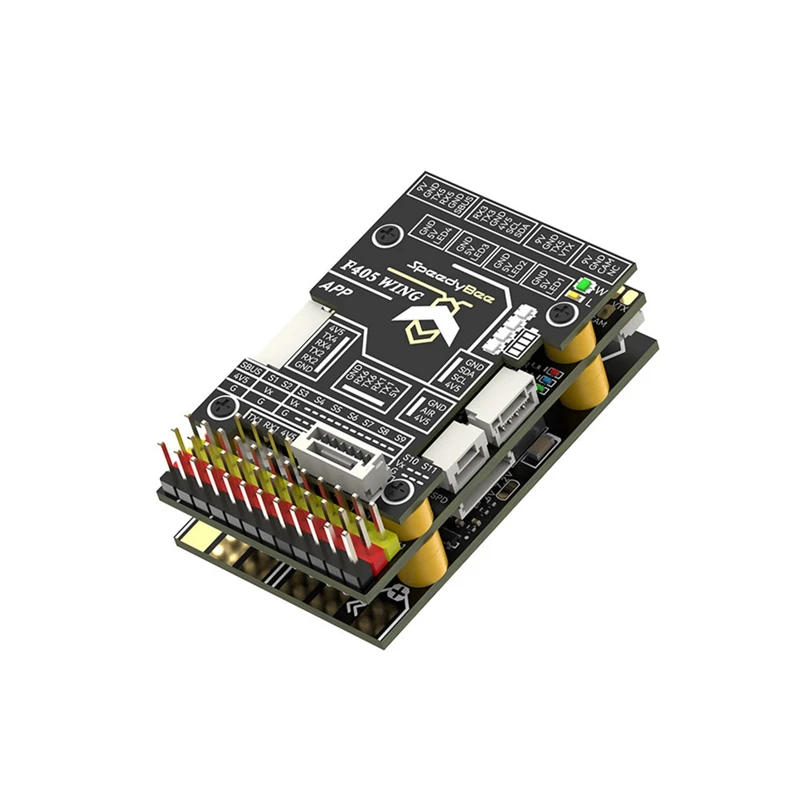 Контроллер полета Speedybee F405 WING APP Ardupilot INAV 2-6S для радиоуправляемого многовинтового летательного аппарата, дрона с неподвижным крылом
Контроллер полета Speedybee F405 WING APP Ardupilot INAV 2-6S для радиоуправляемого многовинтового летательного аппарата, дрона с неподвижным крылом