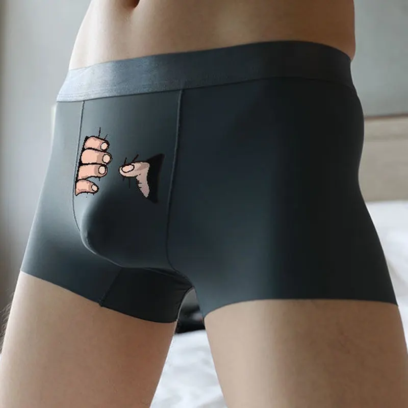 Ice Underwear Men Funny Mens Boxer Shorts Sexy Cartoon Cute Spoof Boys Underpants Gay Sexy Underwear
Ice Underwear Men Funny Mens Boxer Shorts Sexy Cartoon Cute Spoof Boys Underpants Gay Sexy Underwear