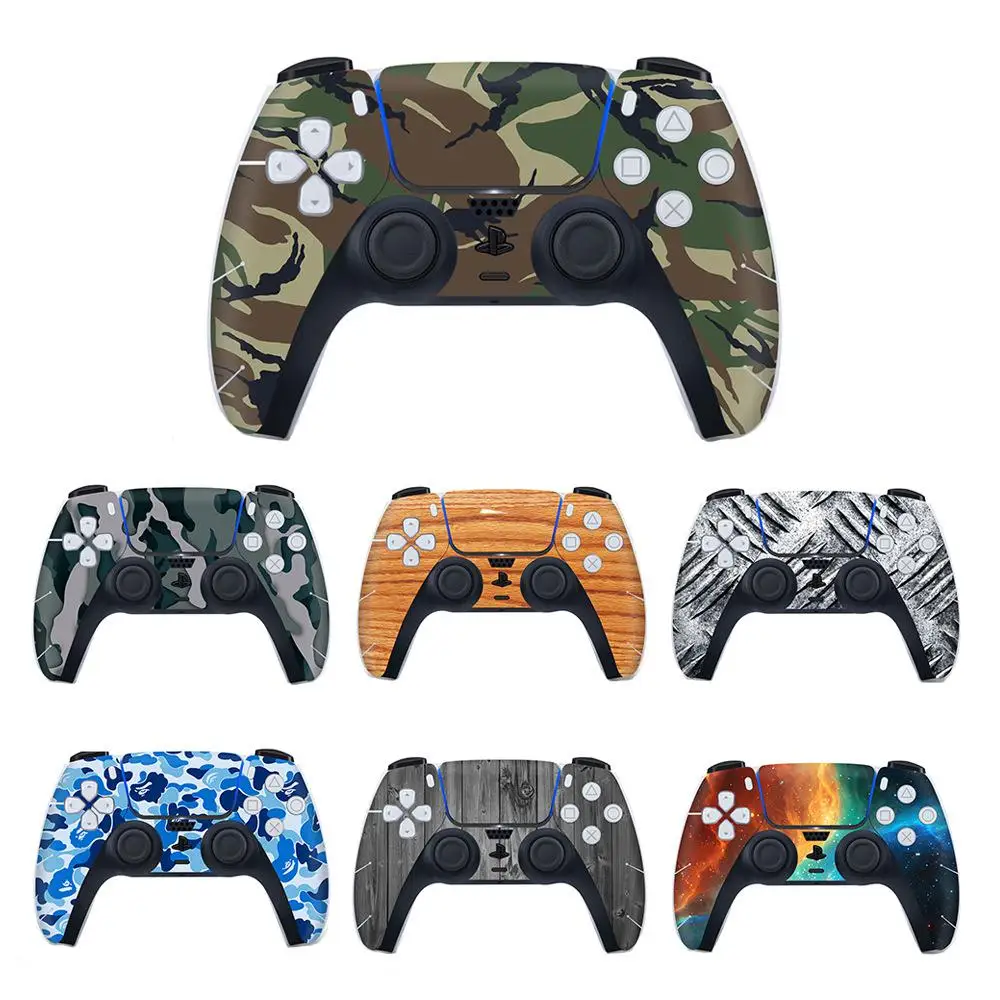 Camouflage Skin Sticker For Sony PS5 Controller Joypad Protector Scratchproof Decal Cover Gamepad Joystick Gaming Accessories
Camouflage Skin Sticker For Sony PS5 Controller Joypad Protector Scratchproof Decal Cover Gamepad Joystick Gaming Accessories
