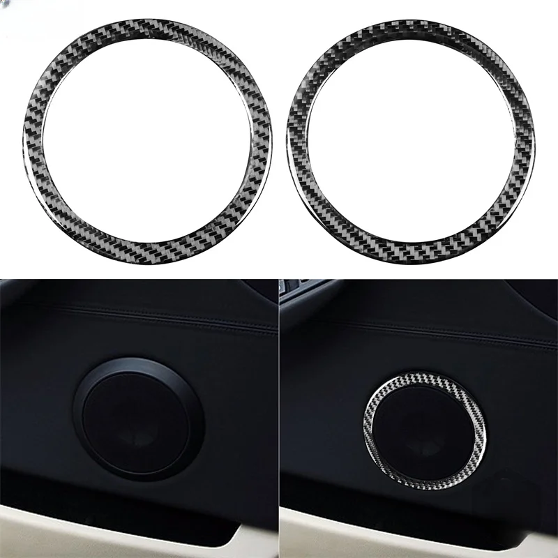 For BMW 6Series E63 E64 2004-2010 Back Doors Panel Horn Speaker Player Ring Real Carbon Fiber Stickers Interiors Car Accessories
For BMW 6Series E63 E64 2004-2010 Back Doors Panel Horn Speaker Player Ring Real Carbon Fiber Stickers Interiors Car Accessories