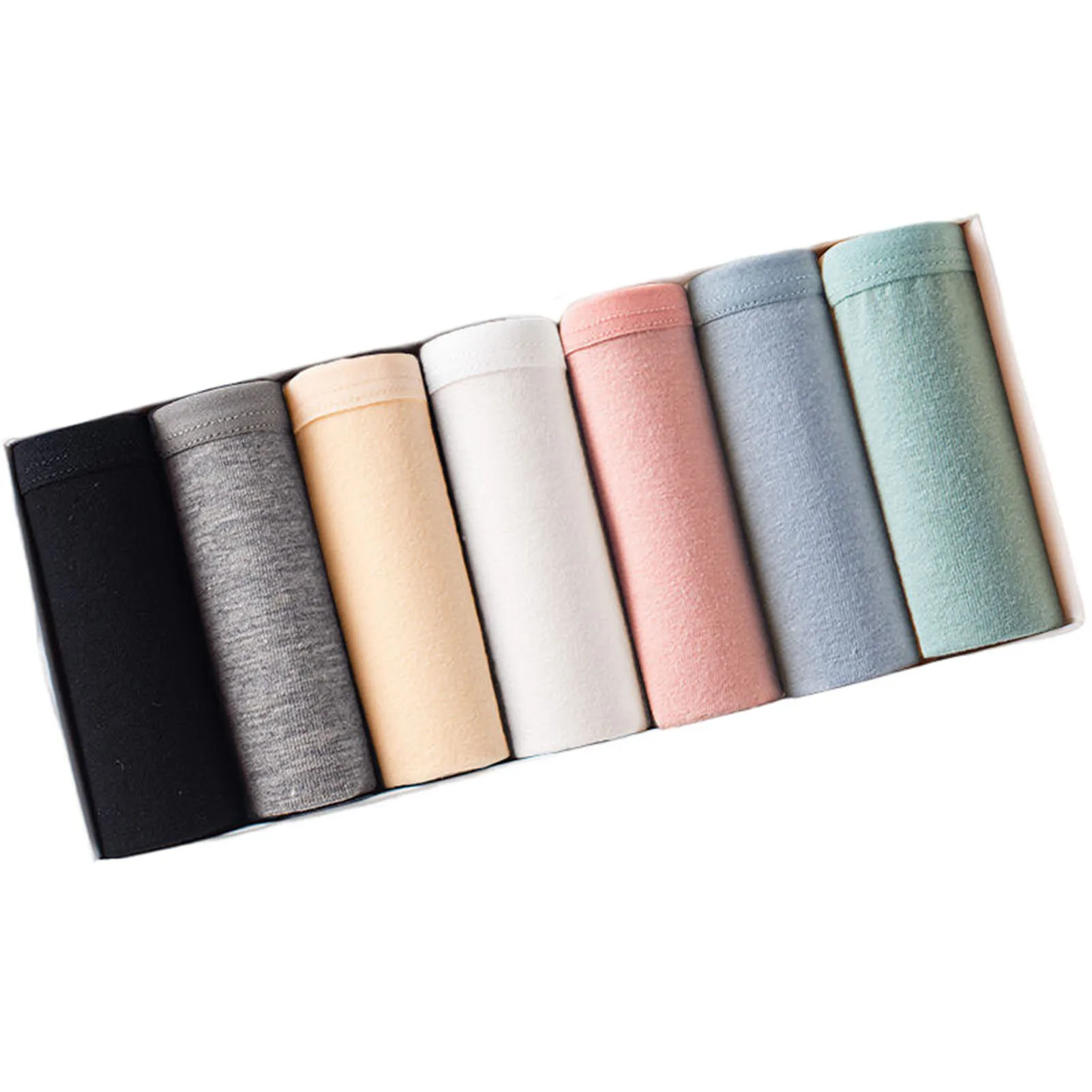 7pcs Plus Size Cotton Panties Antibacterial Middle Waist Panties Suitable for Daily Casual Wearing
7pcs Plus Size Cotton Panties Antibacterial Middle Waist Panties Suitable for Daily Casual Wearing