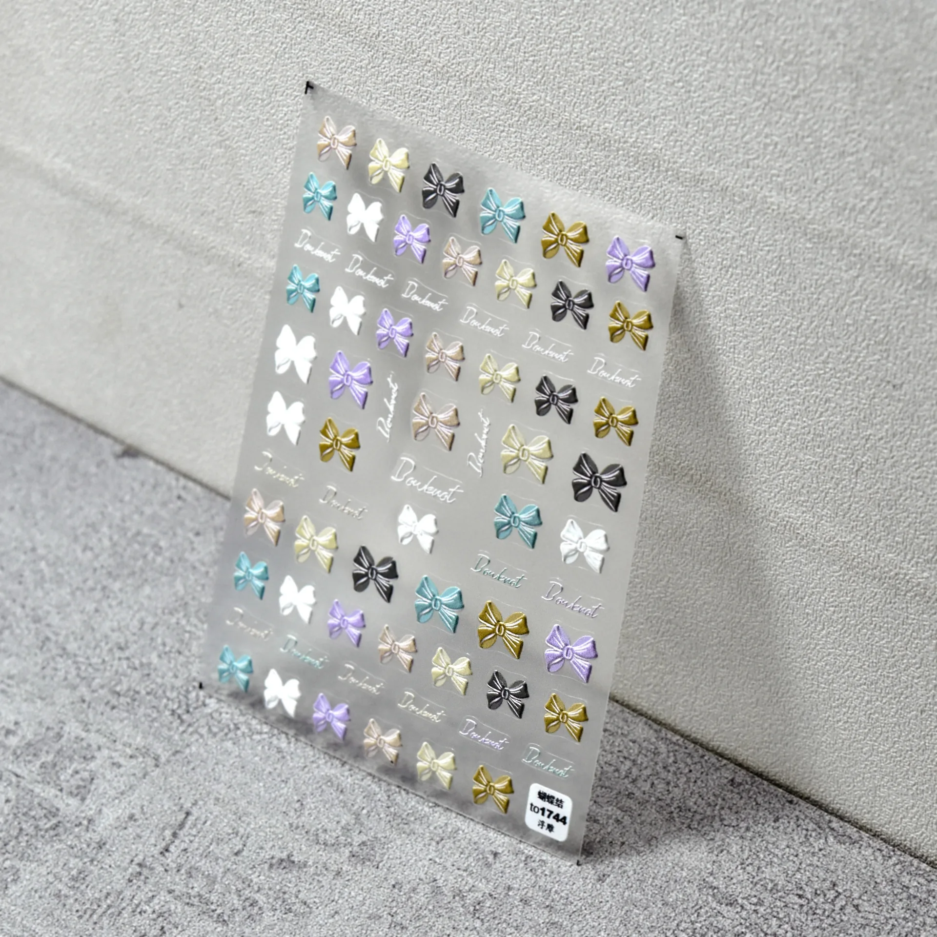 Bow-knot Nail Art Decorations 5D Embossed Nail Sticker Water Decal Nail Decals DIY Manicure Designer Transfer Wraps Accessories 
Bow-knot Nail Art Decorations 5D Embossed Nail Sticker Water Decal Nail Decals DIY Manicure Designer Transfer Wraps Accessories