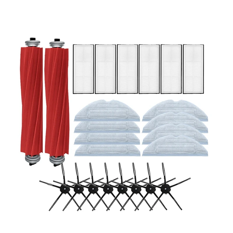 Main Brush Hepa Filter Mopping Cloth Side Brush For Xiaomi Roborock T7S T7 Plus T7splus S7 Mopping Rag Cloth Spare Part
Main Brush Hepa Filter Mopping Cloth Side Brush For Xiaomi Roborock T7S T7 Plus T7splus S7 Mopping Rag Cloth Spare Part