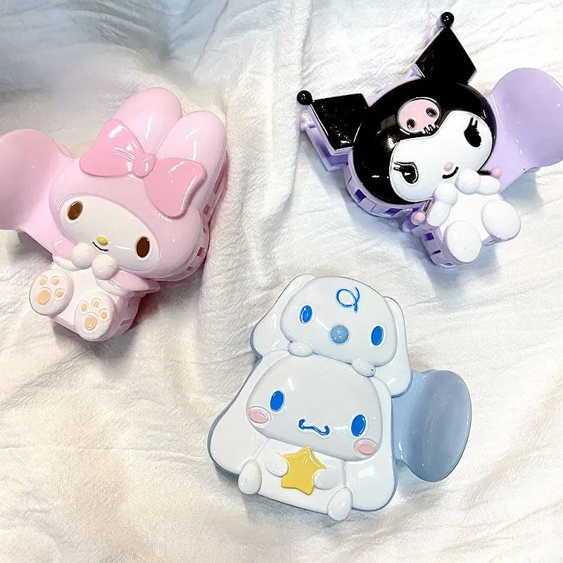 Sanrio Kuromi mymelody Cinnamoroll hair clip back head cute large three-dimensional claw clip girls hair accessories
Sanrio Kuromi mymelody Cinnamoroll hair clip back head cute large three-dimensional claw clip girls hair accessories