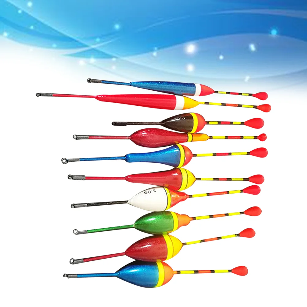 10pcs Bobbers Fishing Floater Bobbers Crappie Fishing Floaters Thill Floats Bobbers Fishing Floats Catfish Bobbers
10pcs Bobbers Fishing Floater Bobbers Crappie Fishing Floaters Thill Floats Bobbers Fishing Floats Catfish Bobbers