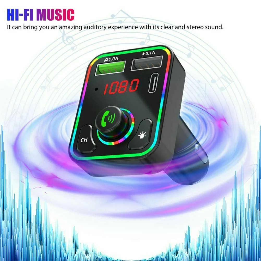 1x Bluetooth Dual USB Charger Handsfree Car Radio BT 5.0 FM Transmitter MP3 Player High Quality Car Accessories
1x Bluetooth Dual USB Charger Handsfree Car Radio BT 5.0 FM Transmitter MP3 Player High Quality Car Accessories