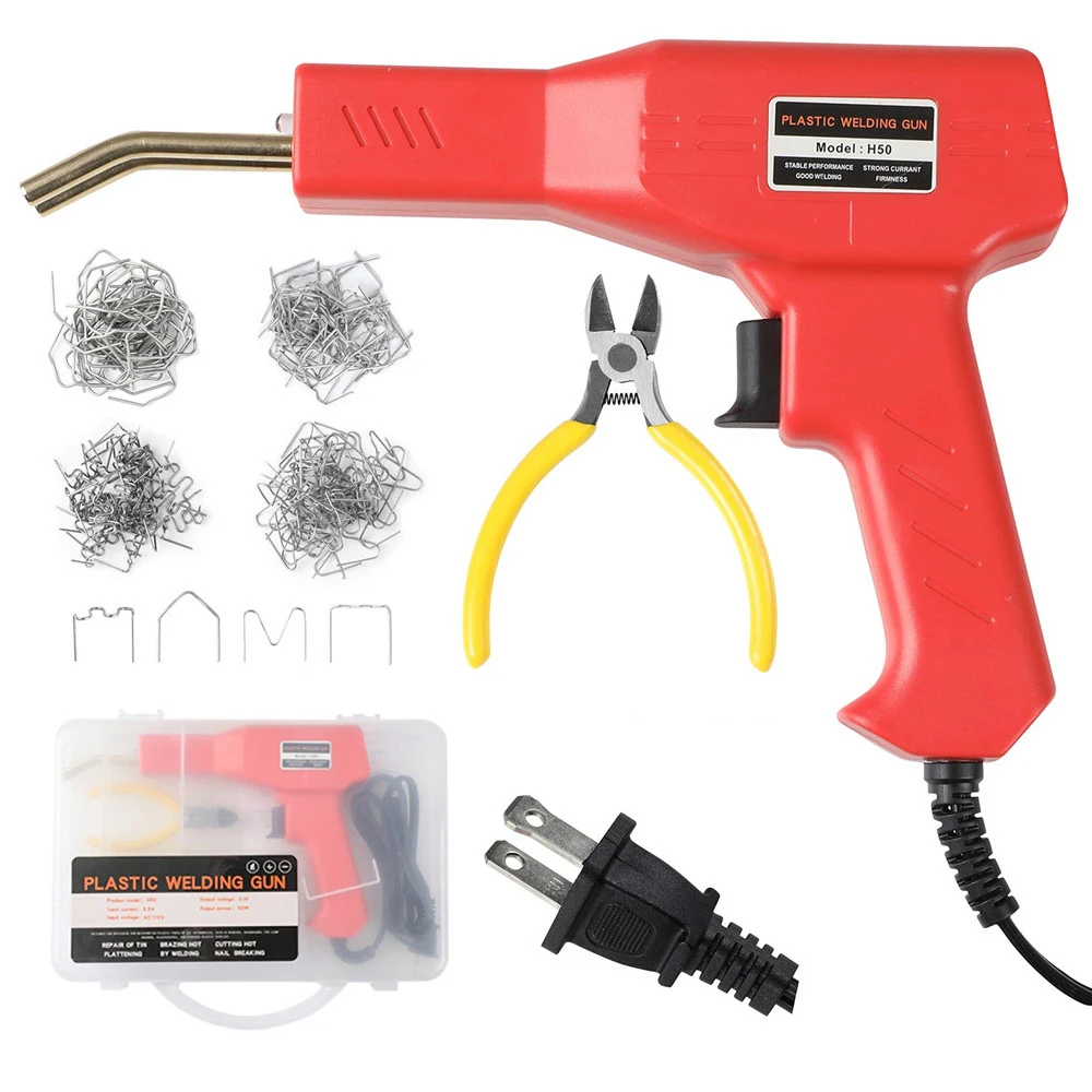 Car Bumper Repairing Welding Tool Handy Plastic Welder Hot Stapler Welding Machine Soldering Iron PVC Plastic Repairing Machine
Car Bumper Repairing Welding Tool Handy Plastic Welder Hot Stapler Welding Machine Soldering Iron PVC Plastic Repairing Machine