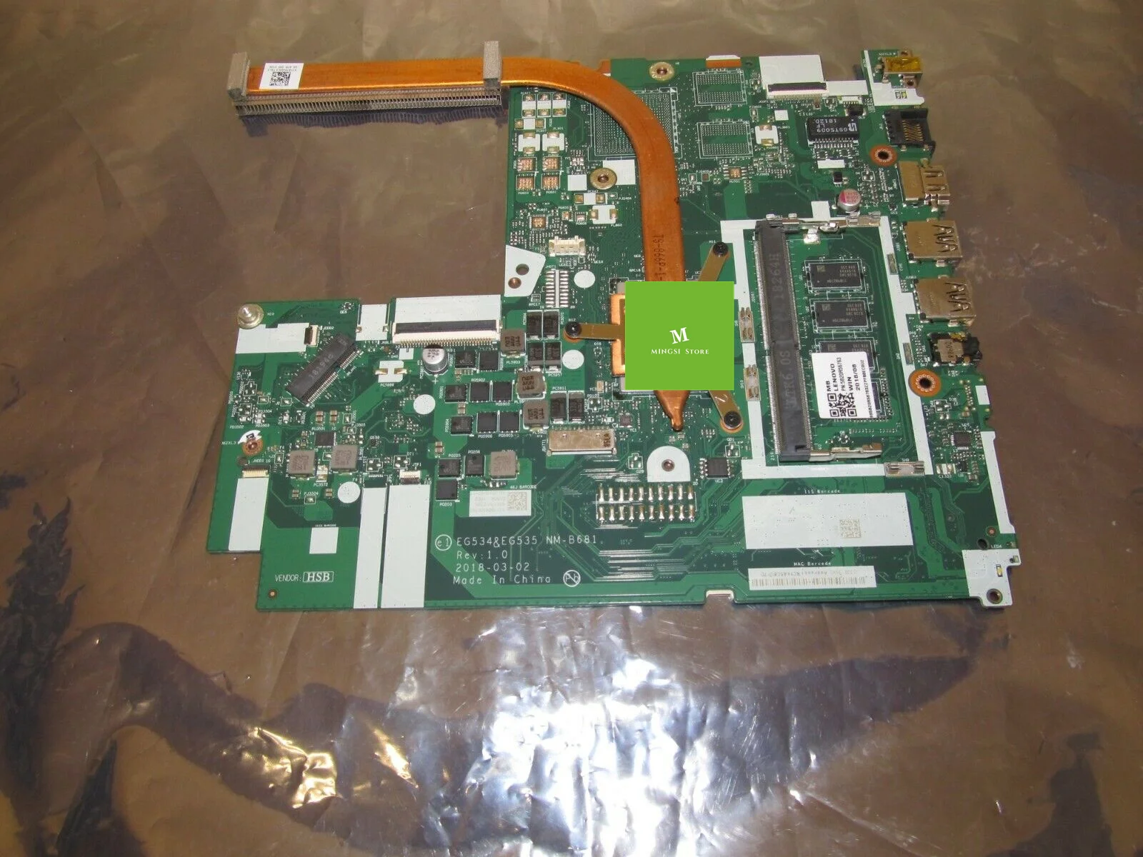 Материнская плата Ryzen 3 2200U 4 Гб 5B20R56763 NM-B681 EG534 без радиатора для Lenovo IdeaPad 330-15ARR
Материнская плата Ryzen 3 2200U 4 Гб 5B20R56763 NM-B681 EG534 без радиатора для Lenovo IdeaPad 330-15ARR