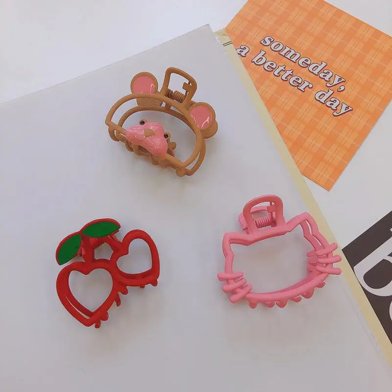 Модная заколка для волос Kawaii Sanrioed милый Hellow Kittys Мультфильм Аниме Матовый полый захват заколка для волос плюшевые игрушки для девочек подаро...
Модная заколка для волос Kawaii Sanrioed милый Hellow Kittys Мультфильм Аниме Матовый полый захват заколка для волос плюшевые игрушки для девочек подаро...