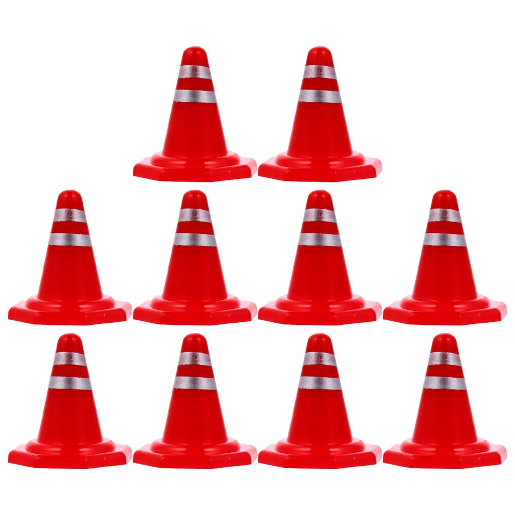 20 Pcs Kids Mini Toys Sandbox Barricades Simulation Road Cone DIY Traffic Sign Roadblock Model 2.9X2.7CM Red Plastic Work
20 Pcs Kids Mini Toys Sandbox Barricades Simulation Road Cone DIY Traffic Sign Roadblock Model 2.9X2.7CM Red Plastic Work