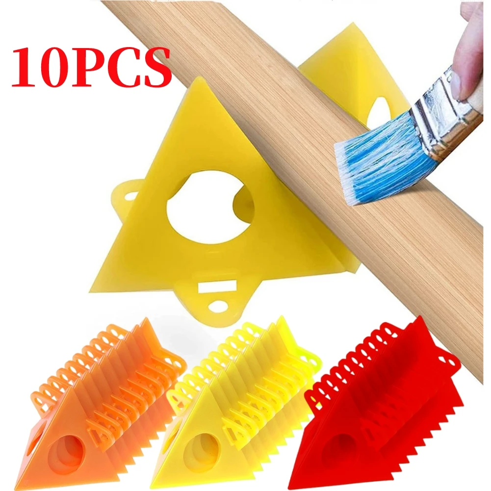 Pyramid Stands Set Non-slip 10pcs Portable Triangle Paint Pad Cabinet Doors Blinds Furniture Supplies for Woodworking Carpenter
Pyramid Stands Set Non-slip 10pcs Portable Triangle Paint Pad Cabinet Doors Blinds Furniture Supplies for Woodworking Carpenter