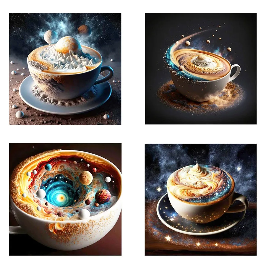Diamond Painting abstract fantasy coffee cup Diamond Embroidery 5D cross stitch Starry sky,universe, space view Full Drill Decor
Diamond Painting abstract fantasy coffee cup Diamond Embroidery 5D cross stitch Starry sky,universe, space view Full Drill Decor