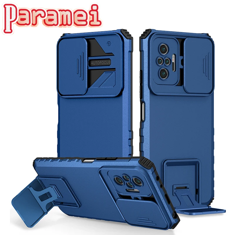 Paramei Slide Camera Armor Phone Case For Xiaomi 11T Pro 11T Rugged Drop Bracket Cover For Xiaomi 11 Lite 5G GNE Mi 11T Case
Paramei Slide Camera Armor Phone Case For Xiaomi 11T Pro 11T Rugged Drop Bracket Cover For Xiaomi 11 Lite 5G GNE Mi 11T Case