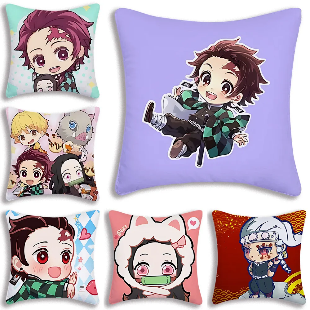 Наволочки для подушек рассекающий демонов Kimetsu No Yaiba мультяшный Диванный