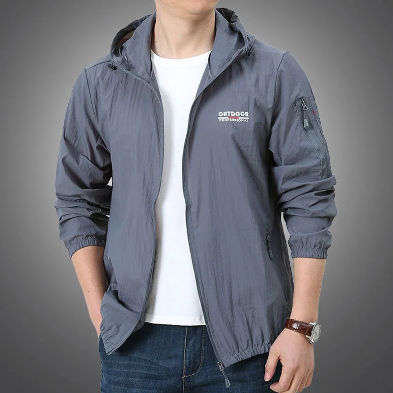 Windbreaker Ultra Light Jackets Thin Jacket Men Summer Outdoor Quick Dry Sun-Protective Jacket Men Women Hooded Outerwear Sport
Windbreaker Ultra Light Jackets Thin Jacket Men Summer Outdoor Quick Dry Sun-Protective Jacket Men Women Hooded Outerwear Sport