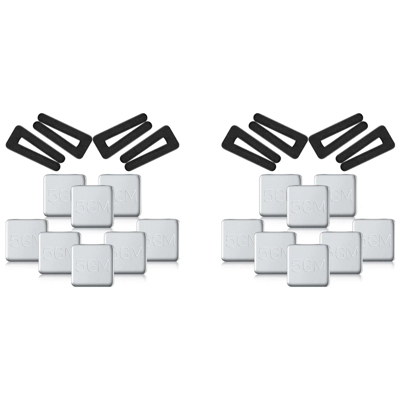 8 Set Ceiling Fan Blade Balancing Kit Fan Weight Balancing Kit Include Balancing Clip And Self-Adhesive Metal 5GM Weight
8 Set Ceiling Fan Blade Balancing Kit Fan Weight Balancing Kit Include Balancing Clip And Self-Adhesive Metal 5GM Weight