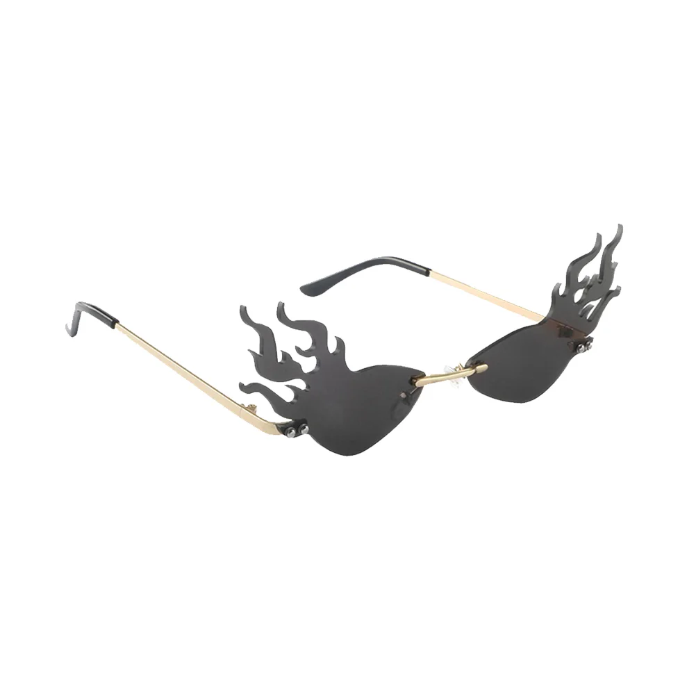 Sunglasses Women Glasses Eyeglasses Fashion Rimless Flame Party Sun Frameless Shades Unisex Irregular Retro Womens S Vintage
Sunglasses Women Glasses Eyeglasses Fashion Rimless Flame Party Sun Frameless Shades Unisex Irregular Retro Womens S Vintage