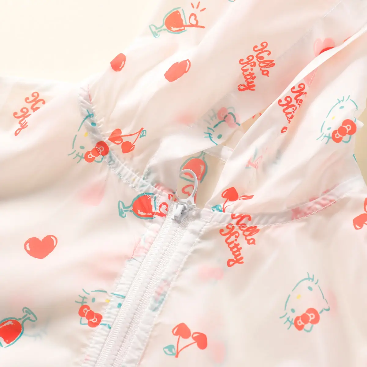 Kawaii Sanrio Hello Kitty Cartoon Girls Sun Protection Clothing Summer Thin Light Breathable Airconditioning Shirt Uv Protection
Kawaii Sanrio Hello Kitty Cartoon Girls Sun Protection Clothing Summer Thin Light Breathable Airconditioning Shirt Uv Protection