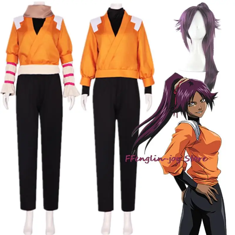Anime BLEACH 2 Style Shihouin Yoruichi Cosplay Anime Bleach Cosplay Costume Halloween Clothing Unisex Halloween Wig Clothing
Anime BLEACH 2 Style Shihouin Yoruichi Cosplay Anime Bleach Cosplay Costume Halloween Clothing Unisex Halloween Wig Clothing
