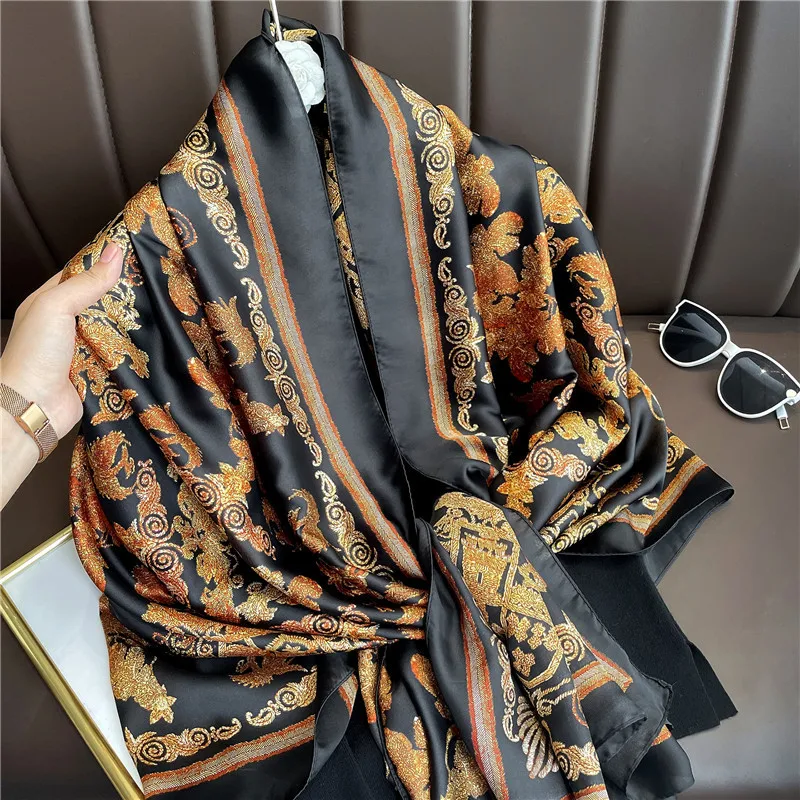 Luxury Print Silk Scarves Women Female Chiffon Wrap Ladies Shawl Sunscreen Beach Scarf Foulard Pareo Muffler Fashion Bandana
Luxury Print Silk Scarves Women Female Chiffon Wrap Ladies Shawl Sunscreen Beach Scarf Foulard Pareo Muffler Fashion Bandana