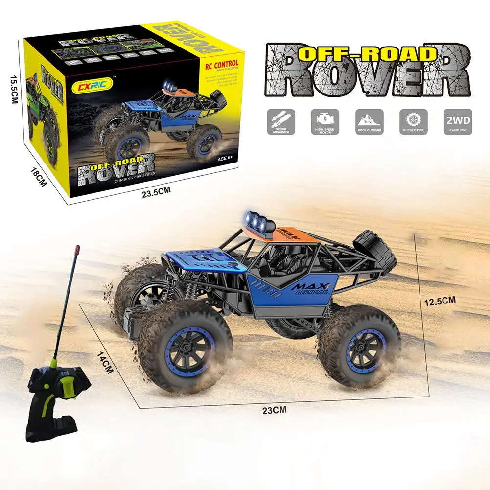 1:18 Remote Control Car Rear Drive With Lights Remote Control Off-road Vehicle For Boy Birthday Gifts
1:18 Remote Control Car Rear Drive With Lights Remote Control Off-road Vehicle For Boy Birthday Gifts