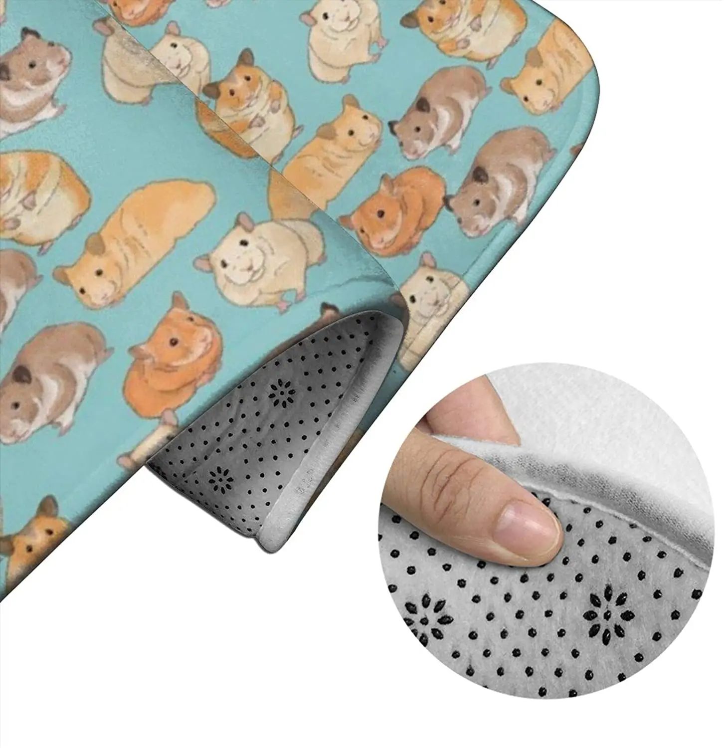Hamsters On Light Blue Bathroom Mat Sets 3 Piece Set Rugs Memory Foam Mat Set Toilet Seat Cover Bath Mat lid Cover
Hamsters On Light Blue Bathroom Mat Sets 3 Piece Set Rugs Memory Foam Mat Set Toilet Seat Cover Bath Mat lid Cover