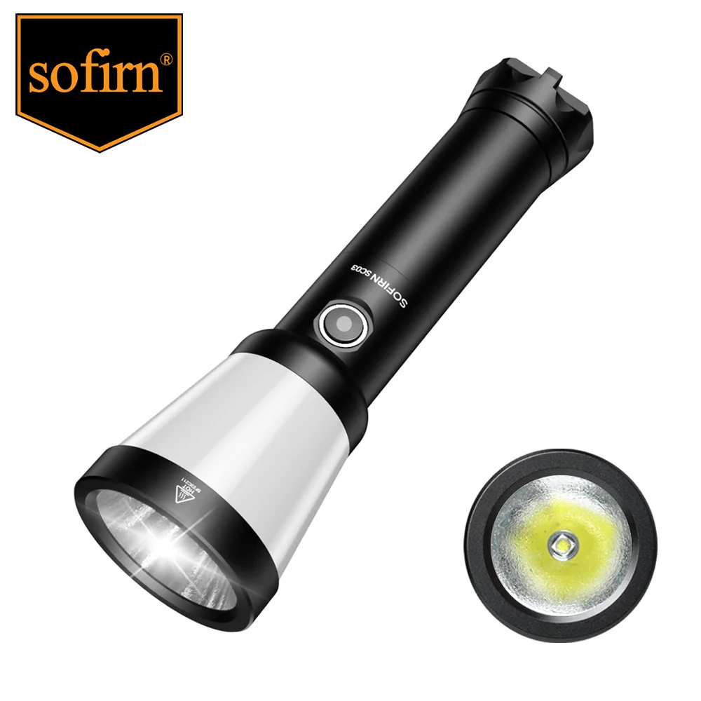 Sofirn SC03 2000lm Rechargeable Flashlight Portable Powerful Bright 21700 2-in-1 Lantern-flashlight for Outdoor Hiking Camping
Sofirn SC03 2000lm Rechargeable Flashlight Portable Powerful Bright 21700 2-in-1 Lantern-flashlight for Outdoor Hiking Camping