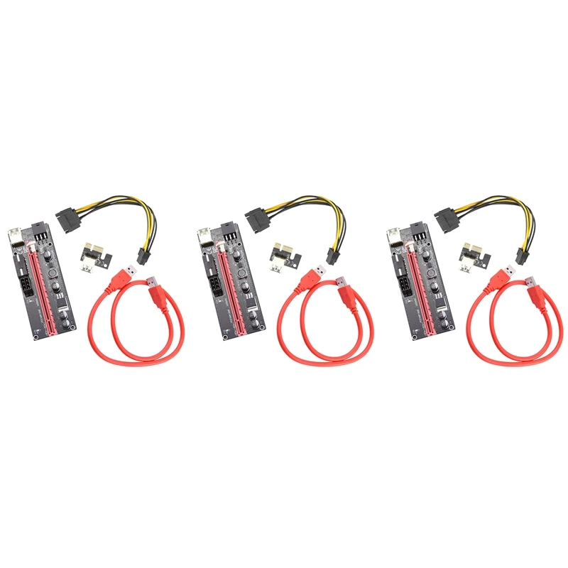 3X 60 см Ver009s Pci-E Райзер карта Pcie 1X до 16X Usb 3,0 кабель для передачи данных Майнинг биткоинов
3X 60 см Ver009s Pci-E Райзер карта Pcie 1X до 16X Usb 3,0 кабель для передачи данных Майнинг биткоинов