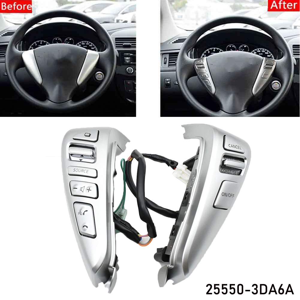 For Versa Note 2014-2015 1pc Wheel Switch Car Multi-function Switch 25550-3DA6A 255503DA6A Control Media Switch
For Versa Note 2014-2015 1pc Wheel Switch Car Multi-function Switch 25550-3DA6A 255503DA6A Control Media Switch