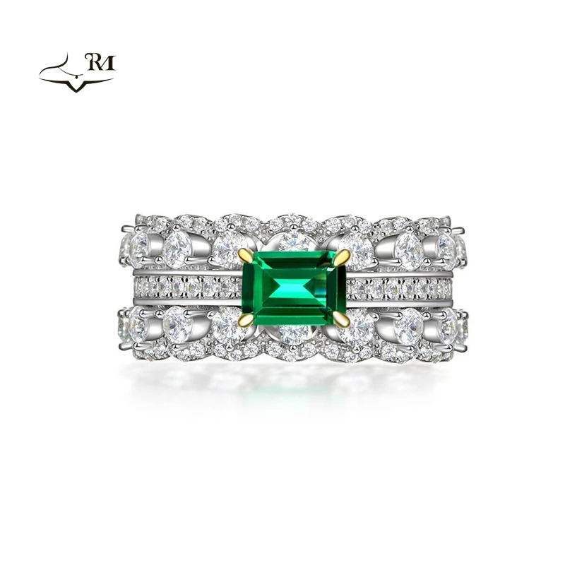 100% Original 925 Sterling Silver Crushed Ice Radiant Cut Created Synthesis Diamonds Wedding Engagement Green Ring Fine Jewelry
100% Original 925 Sterling Silver Crushed Ice Radiant Cut Created Synthesis Diamonds Wedding Engagement Green Ring Fine Jewelry