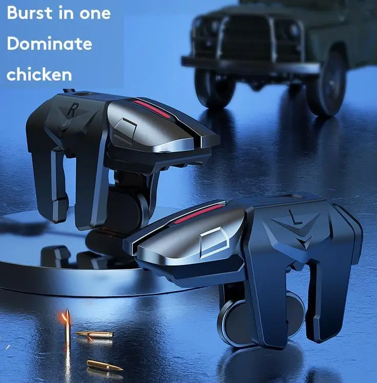 6 Finger Gaming Trigger Physical Buttons For Latency-free Control For Iphone Android Games Samsung Huawei Accessories
6 Finger Gaming Trigger Physical Buttons For Latency-free Control For Iphone Android Games Samsung Huawei Accessories