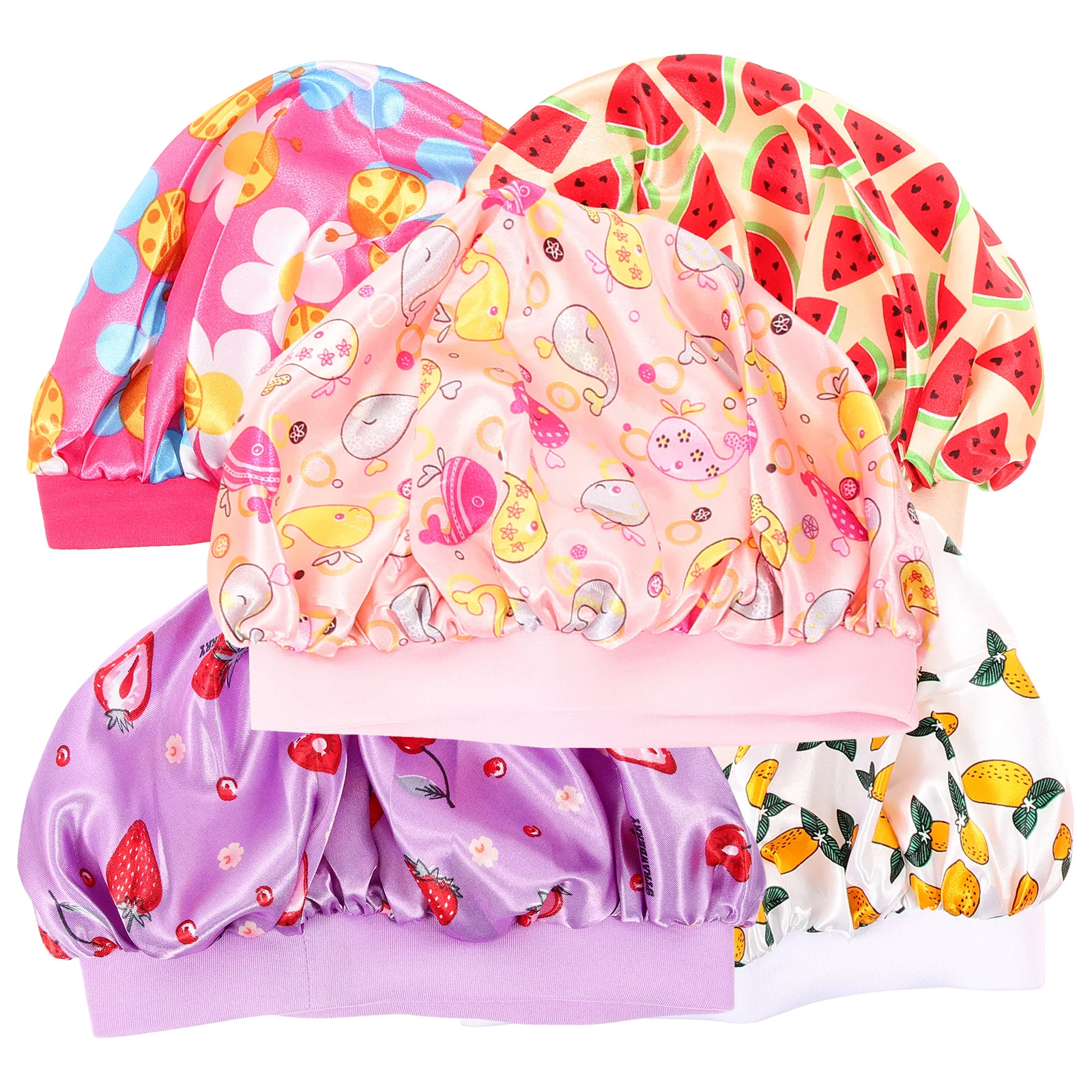 5 Pcs Household Child Shower Caps Polyester (polyester Fiber) Compact Children Hat
5 Pcs Household Child Shower Caps Polyester (polyester Fiber) Compact Children Hat