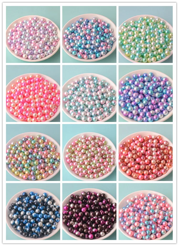 Non-porous 3mm-12mm ABS Imitation Pearl Multicolored Round Beads Color Gradient Handmade Diy Loose Beads Clothing Accessories
Non-porous 3mm-12mm ABS Imitation Pearl Multicolored Round Beads Color Gradient Handmade Diy Loose Beads Clothing Accessories