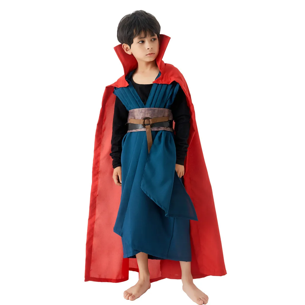 Kids Doctor Strange Costumes Boys Stephen Strange Cloak Cosplay Anime Clothes Superhero Jumpsuit Halloween Robe Carnival Boy
Kids Doctor Strange Costumes Boys Stephen Strange Cloak Cosplay Anime Clothes Superhero Jumpsuit Halloween Robe Carnival Boy