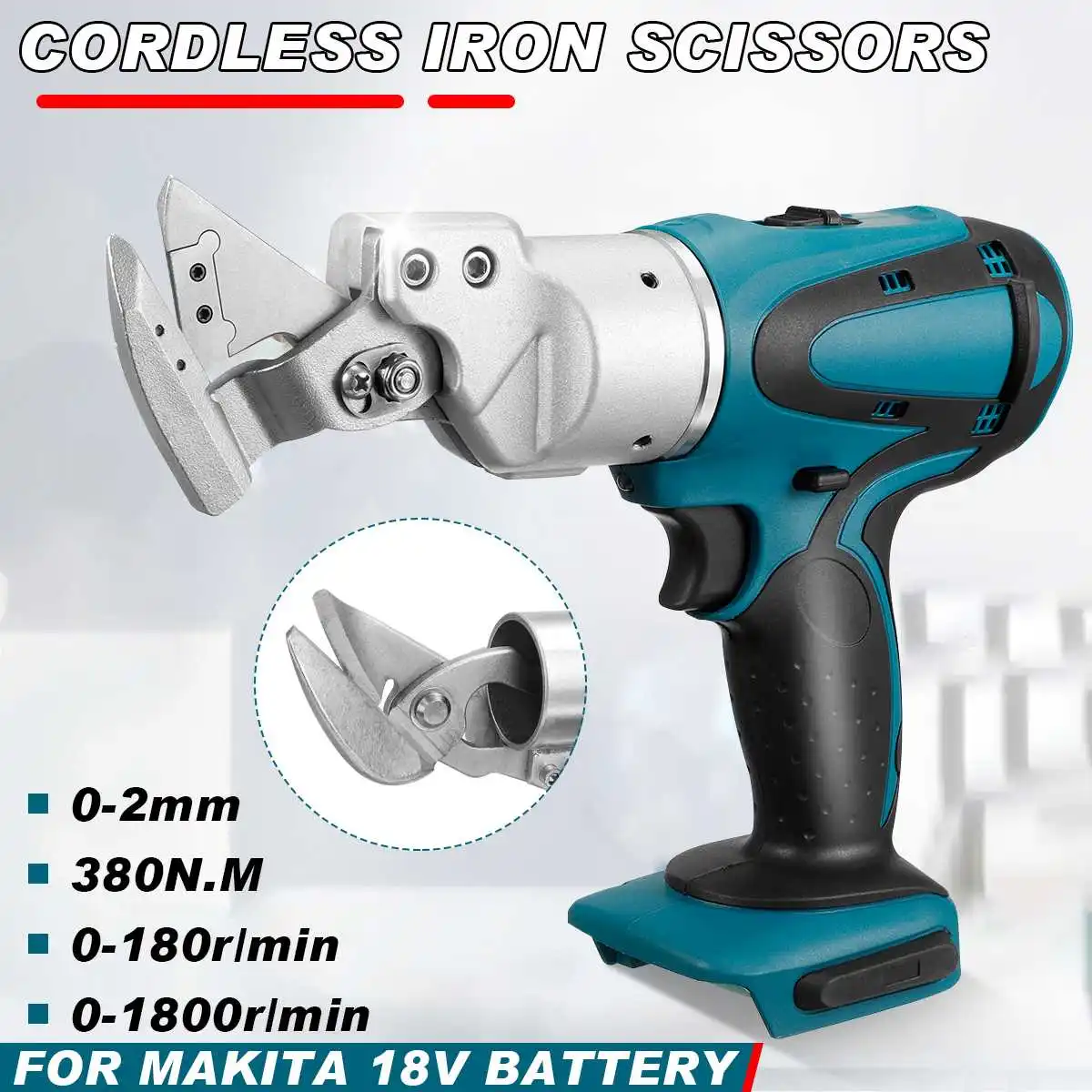 Electric Cutting Tool Portable Cordless Rechargeable Electric Scissor Metal Sheet Shear Cutter Scissors For Makita Battery
Electric Cutting Tool Portable Cordless Rechargeable Electric Scissor Metal Sheet Shear Cutter Scissors For Makita Battery