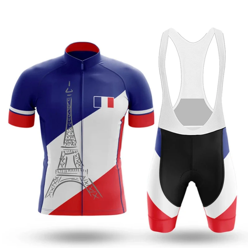 Men's France Team Cycling Jersey Set 2022 Summer Quick Dry Road Bike Suit Clothing Short Sleeve MTB Bicycle Wear Ropa Ciclismo
Men's France Team Cycling Jersey Set 2022 Summer Quick Dry Road Bike Suit Clothing Short Sleeve MTB Bicycle Wear Ropa Ciclismo
