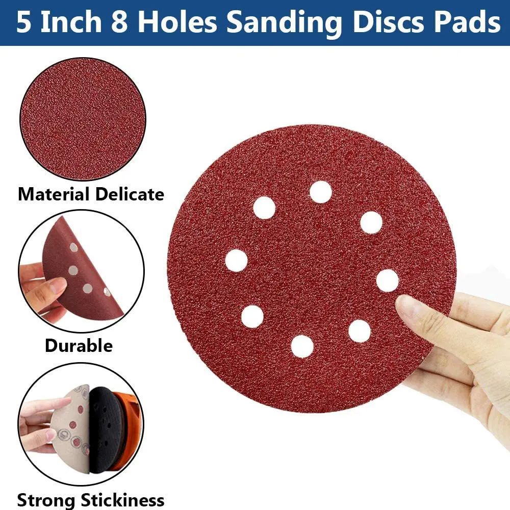 5 "125 мм 8 отверстий, оксид алюминия, сухой от 40 до 2000 Грит, крючок и петля, фотодиск для полировки металла, автомобиля и дерева
5 "125 мм 8 отверстий, оксид алюминия, сухой от 40 до 2000 Грит, крючок и петля, фотодиск для полировки металла, автомобиля и дерева