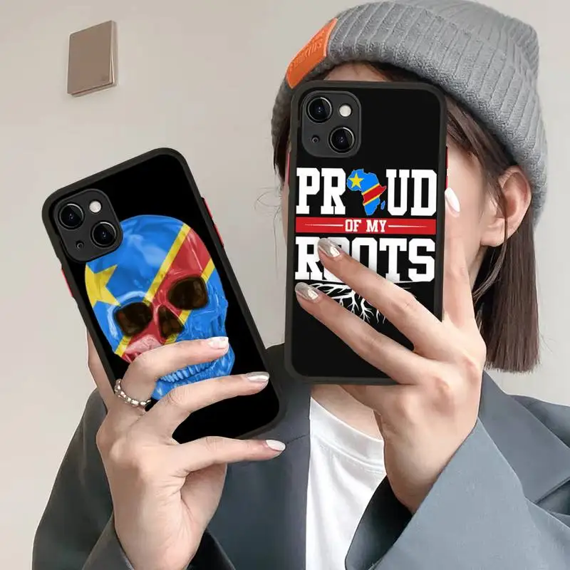 Congo Democratic Republic Flag Phone Case for iPhone X XR XS 7 8 Plus 11 12 13 pro MAX 13mini Translucent Matte Case
Congo Democratic Republic Flag Phone Case for iPhone X XR XS 7 8 Plus 11 12 13 pro MAX 13mini Translucent Matte Case