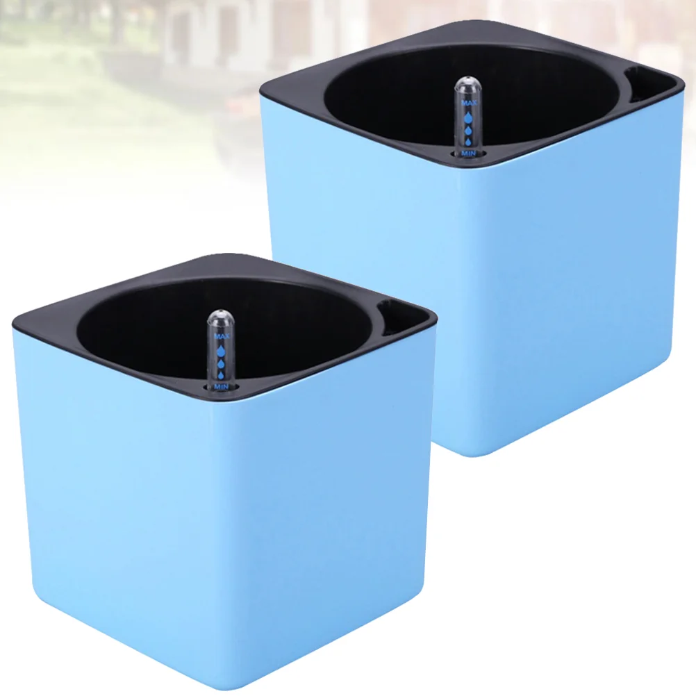 Automatic watering flowerpot, lazy flowerpot, double-layer planter storage box with thick cotton rope floating rangefinder set
Automatic watering flowerpot, lazy flowerpot, double-layer planter storage box with thick cotton rope floating rangefinder set