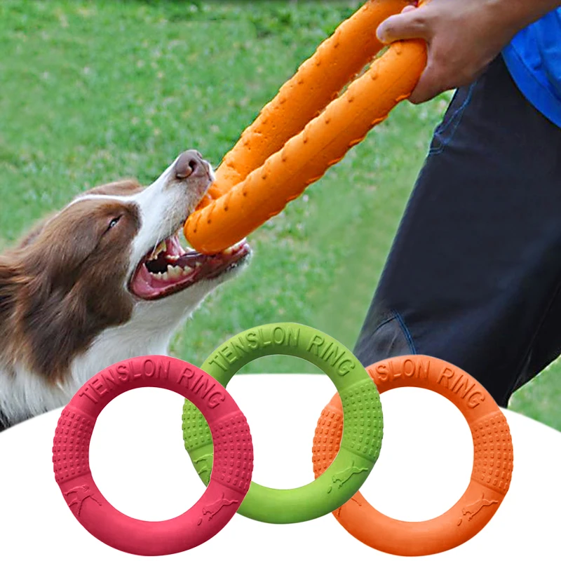 Dog Toy Training Ring Puller Puppy Flying Disk Chewing Toys Outdoor Interactive Toy Dog Game Playing Supplies Zabawki Dla Psa
Dog Toy Training Ring Puller Puppy Flying Disk Chewing Toys Outdoor Interactive Toy Dog Game Playing Supplies Zabawki Dla Psa